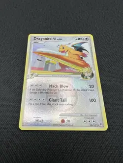 Pokemon Supreme Victors - Dragonite Crosshatch Holo League Promo # 56/147 -LP - Image 3