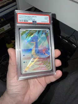 Pokemon TCG Misty’s Lapras AR Destined Rivals Graded PSA 9 - Image 1