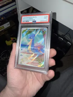 Pokemon TCG Misty’s Lapras AR Destined Rivals Graded PSA 9 - Image 3