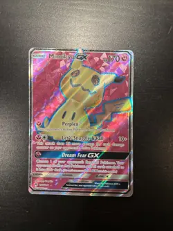 Mimikyu GX Full Art Textured SM Pokemon Card Near Mint - Image 1