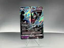Pokemon TCG Dawn Wings Necrozma GX Full Art Holo Black Star Promos SM101 - Image 1