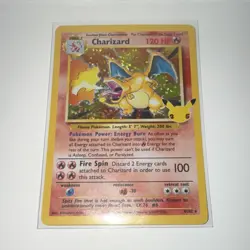 Pokemon Charizard Celebrations Classic Collection 004/102 NM Good Centering - Image 1