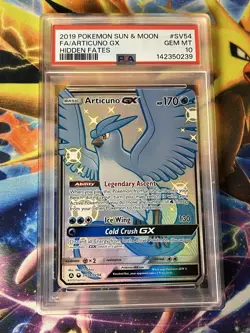 Pokemon PSA 10 Articuno GX Hidden Fates SV54/sv94 - Image 3