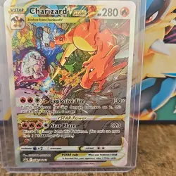 Pokemon TCG Charizard VSTAR Promo Full Art Holo SWSH262 Sword & Shield 280 HP EN - Image 1