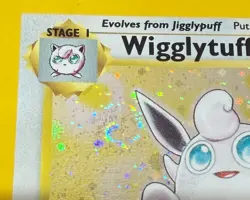 POKEMON TCG WIGGLYTUFF 19/130 RARE HOLO BASE SET 2 EX NO PLAY PACK TO FOLDER - Image 5