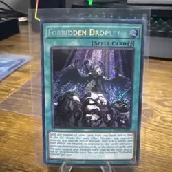 Forbidden Droplet (Secret Rare) - RA01-EN064 - Secret Rare - Yugioh - NM - Image 1