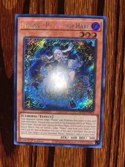 Yugioh Maliss P March Hare ALIN-EN023 Secret Rare 1st Ed Pack Fresh!!! - Image 1