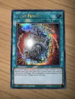 Ready Fusion MP22-EN163 Prismatic Secret Rare 1st Edition YuGiOh! NM - Image 1