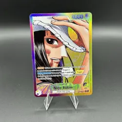 Bandai One Piece Nico Robin Leader Foil 5000 Power OP09-062 Card - Image 1