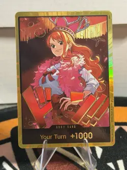 DON!! Card (Nami) (Gold) Extra Booster: One Piece Heroines Edition Foil English - Image 1