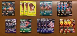 One Piece CCG - 21x Sealed Booster Card Pack OP06 OP07 OP08 OP09 OP10 PRB02 OP14 - Image 1