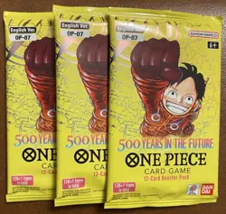 One Piece CCG - 21x Sealed Booster Card Pack OP06 OP07 OP08 OP09 OP10 PRB02 OP14 - Image 3