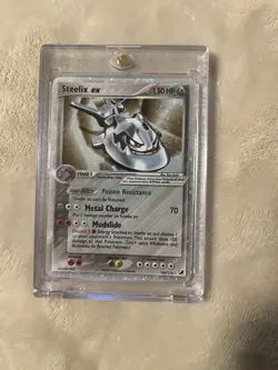 Pokemon Steelix ex EX Unseen Forces Holo Rare Card 109/115 150 HP Nintendo 2005 - Image 1