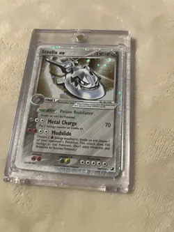 Pokemon Steelix ex EX Unseen Forces Holo Rare Card 109/115 150 HP Nintendo 2005 - Image 2