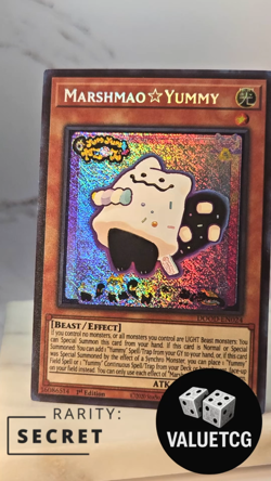 Custom Made Marshmao Yummy DOOD Secret Rare Casual Card MarshmaoYummy - Image 2