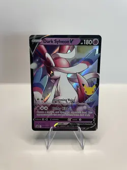 Dark Sylveon v SWSH134 Promo Card Holo - Image 1
