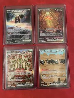 SIR Pokemon Card Lot - Ting-Lu Ex, Chi-Yu Ex, Hydrapple Ex, And Durant Ex - Image 1