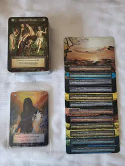 Sorcery Contested Realm - Alpha Ordinary Set with Sealed Alpha Box Topper - Image 1