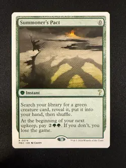 Summoner's Pact (WHITE BORDER) - Mystery Booster 2 Magic - Image 1