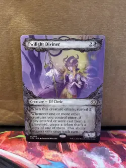 Twilight Diviner (Showcase) Lorwyn Eclipsed Regular Near Mint - Image 1