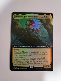 Maralen, Fae Ascendant (Extended Art) Lorwyn Eclipsed Foil - Image 1