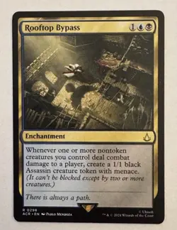 Rooftop Bypass #298 MTG Assassin's Creed Magic ACR - Image 1