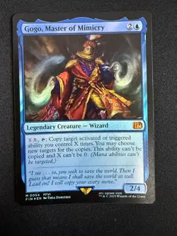 Gogo, Master of Mimicry (FOIL) Final Fantasy - Magic the Gathering - Image 1
