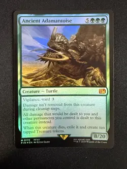 Ancient Adamantoise (FOIL) Final Fantasy - Magic the Gathering - Image 1