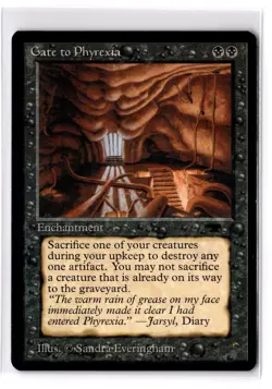 Gate to Phyrexia Antiquities LP-NM - Image 1