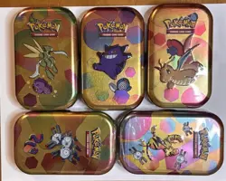 5x Pokemon TCG Scarlet & Violet–151 Mini Tins 2023 - lot of 5 (10 booster packs) - Image 1