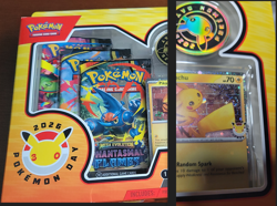🔥Pokemon Day 2026 Collection with Pikachu Promo tip of tail Swirl/Explosion🌀🔥 - Image 1