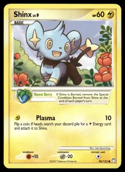 SHINX - 98/123 Common Mysterious Treasures Pokemon LP - Image 1