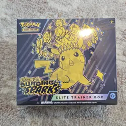 Pokemon TCG Scarlet & Violet Surging Sparks Elite Trainer Box - Image 1
