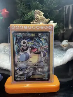 Pokemon TCG Blastoise EX XY Holo Full Art Promo Card XY122 - Image 1