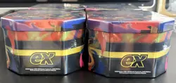 Pokemon TCG Mega Charizard 2X & 2Y EX Tins Sealed Lot Of 4 - Image 2