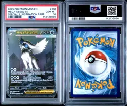 2025 Pokemon Mega Evolution Mega Absol EX SIR #180 PSA 10 GEM MINT - Image 3