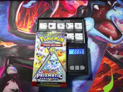 HEAVY! GOD PACKUUU 22.39g Prismatic Evolutions Pokemon TCG Booster (SEALED) - Image 1