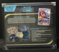 Pokemon Phantasmal Flames Elite Trainer Box ETB Sealed w/ Acrylic Case 🔥 - Image 3