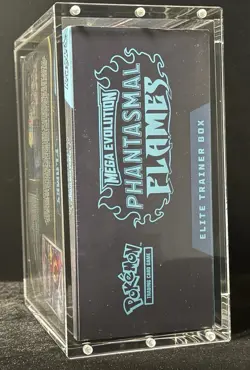 Pokemon Phantasmal Flames Elite Trainer Box ETB Sealed w/ Acrylic Case 🔥 - Image 5