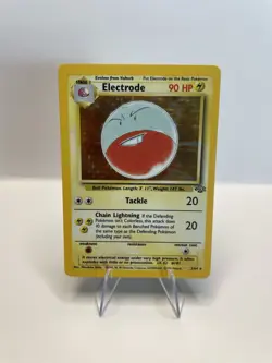 Pokemon TCG Electrode Jungle 2/64 Holo Unlimited Holo Rare - Image 1