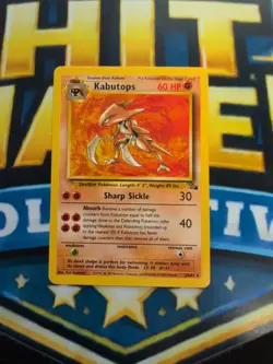 Pokemon Fossil Kabutops 24/62 Rare Regular 1999 WOTC Pokemon TCG LP - Image 1