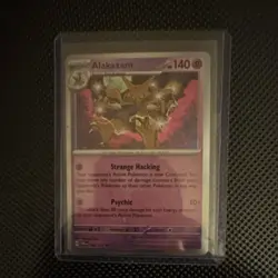 Pokemon Alakazam Cosmos Holo 140 HP 082/167 Blister Exclusives Card - Image 2