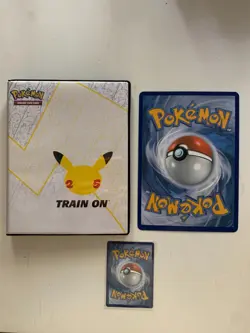 DUBWOOL V PROMO + CELEBRATIONS JUMBO / OVERSIZE BINDER - POKEMON TCG NEW - Image 2