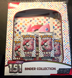 Pokemon TCG 151 Binder Collection Scarlet Violet Factory Sealed 5 x packs 820650853142 - Image 1