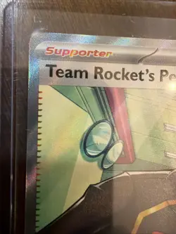 Pokemon Team Rocket's Petrel 226/182 Destined Rivals Ultra Rare Holo Full Art - Image 5