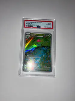 2023 POKEMON MEW EN-151 ILLUSTRATION RARE #167 IVYSAUR PSA 10 - Image 1