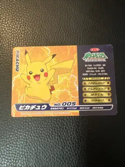 Pikachu vs Buizel Anime Topsun Diamond & Pearl Pokemon Japanese TS US SELLER LP+ - Image 2