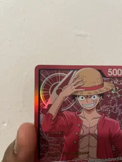 ST01-001 Super Pre Release Monkey D. Luffy One Piece TCG English NM - Image 3