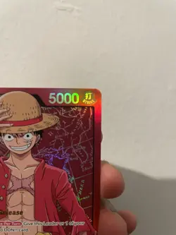 ST01-001 Super Pre Release Monkey D. Luffy One Piece TCG English NM - Image 4