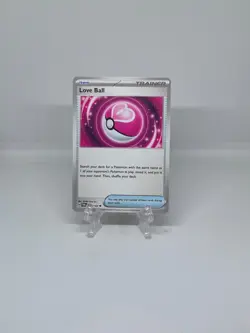 156/167 LOVE BALL | UNCOMMON TRAINER | TWILIGHT MASQUERADE POKEMON CARD - Image 1